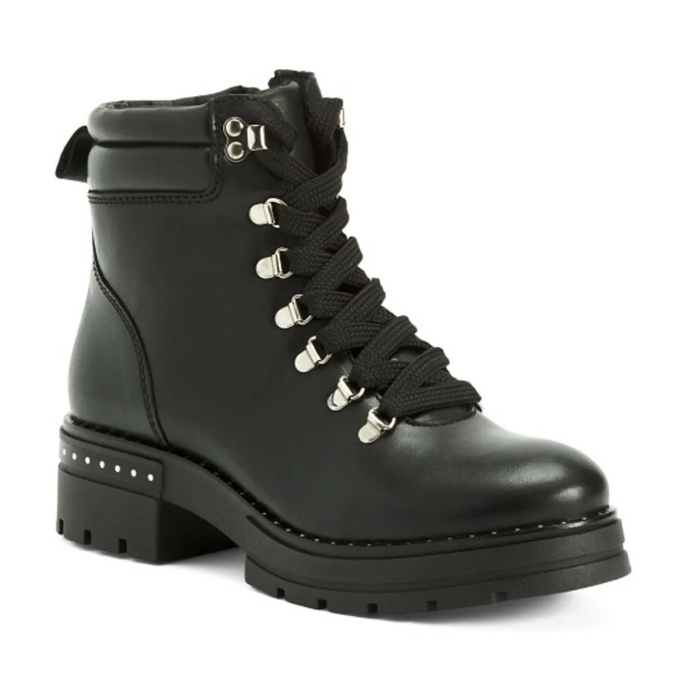 AVELLINI - Genuine Leather Combat Boots -SZ 9 (EU 40)